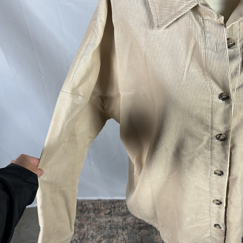 NWOT Corduroy Shacket - Picture 2 of 7